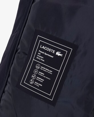 Water-Repellent Hooded Down Jacket