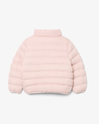 Unisex Fleece Lined Hooded Puffed Jacket
