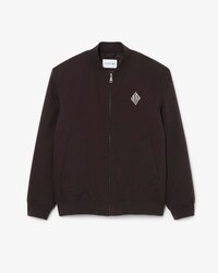 Retro Badge Water-Repellent Bomber Jacket