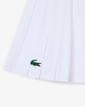 Pleated Skirt with Liner