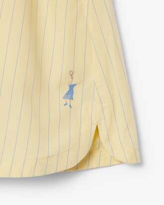 Cotton Poplin Jacquard Boxer Shorts   