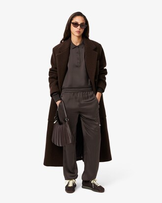 Oversized Satin Sweatpants