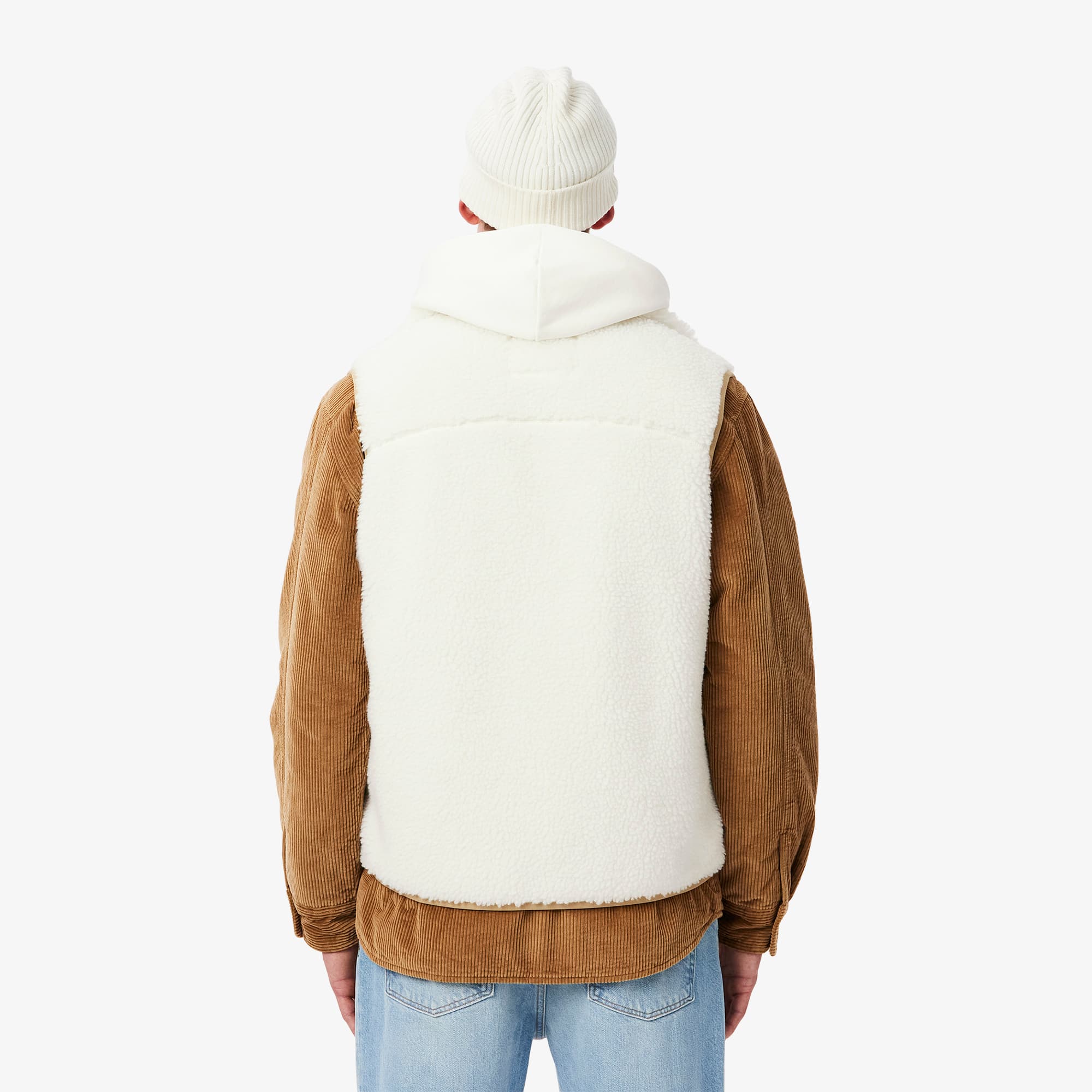 Sherpa Fleece Vest - Men's Jackets & Coats - New In 2025