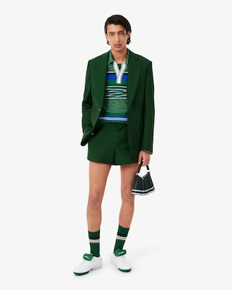 Men's Runway Low Set Leather Sneakers