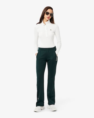 Flared Pleated Sweatpants