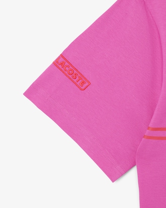 Printed Embroidered Cotton Jersey T-shirt