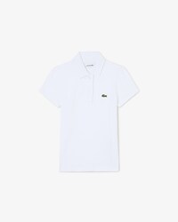 Scalloped Collar Piqu&eacute; Polo Shirt