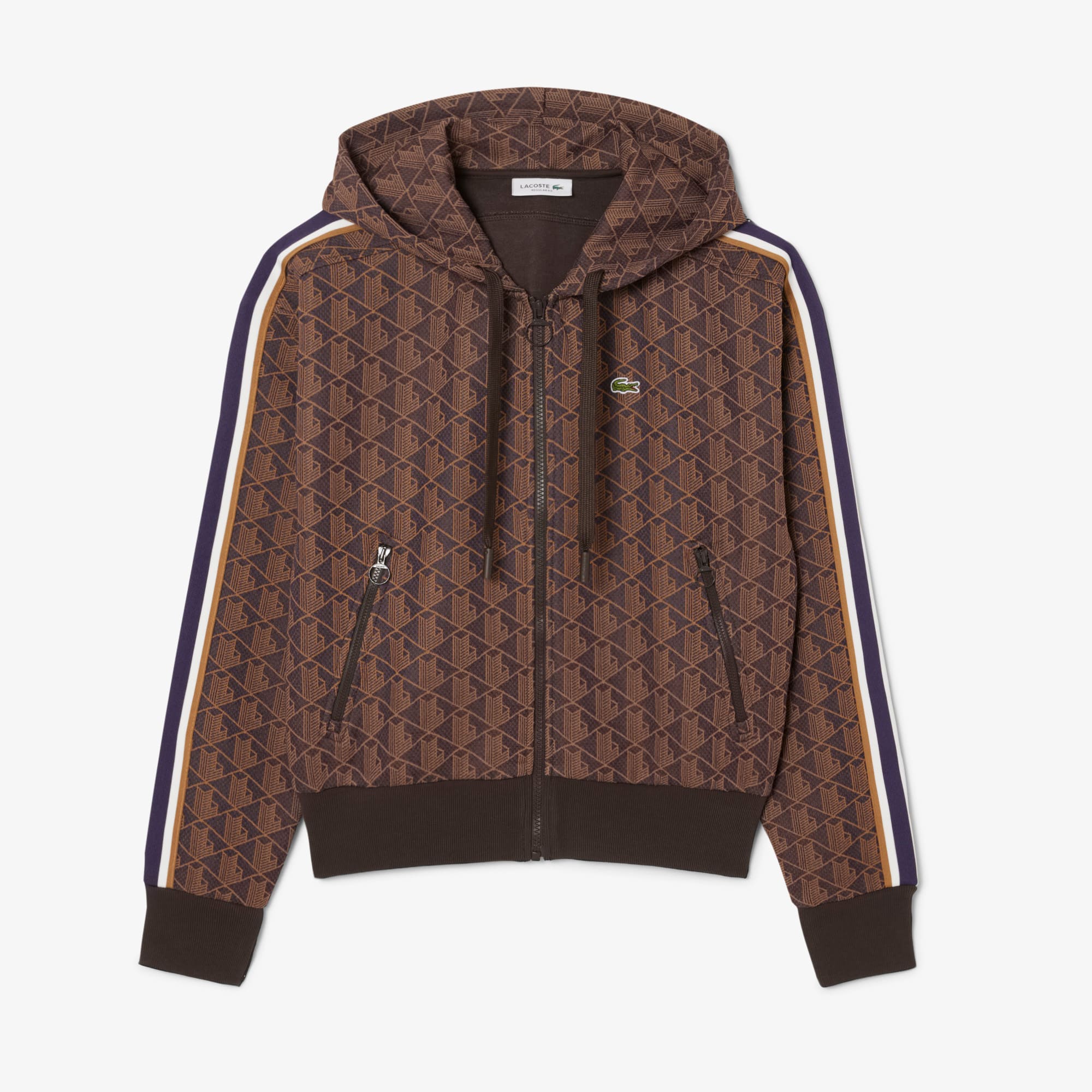 Jacquard Monogram Hoodie - undefined - New In 2026 | Lacoste
