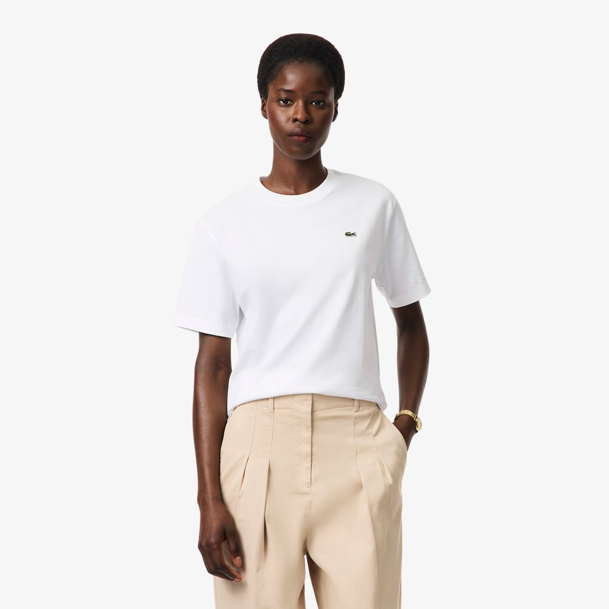 トップス AtLast COTTON TEE Relaxed Fit Soft Cotton T-shirt - Women's T-Shirts - New In 2026