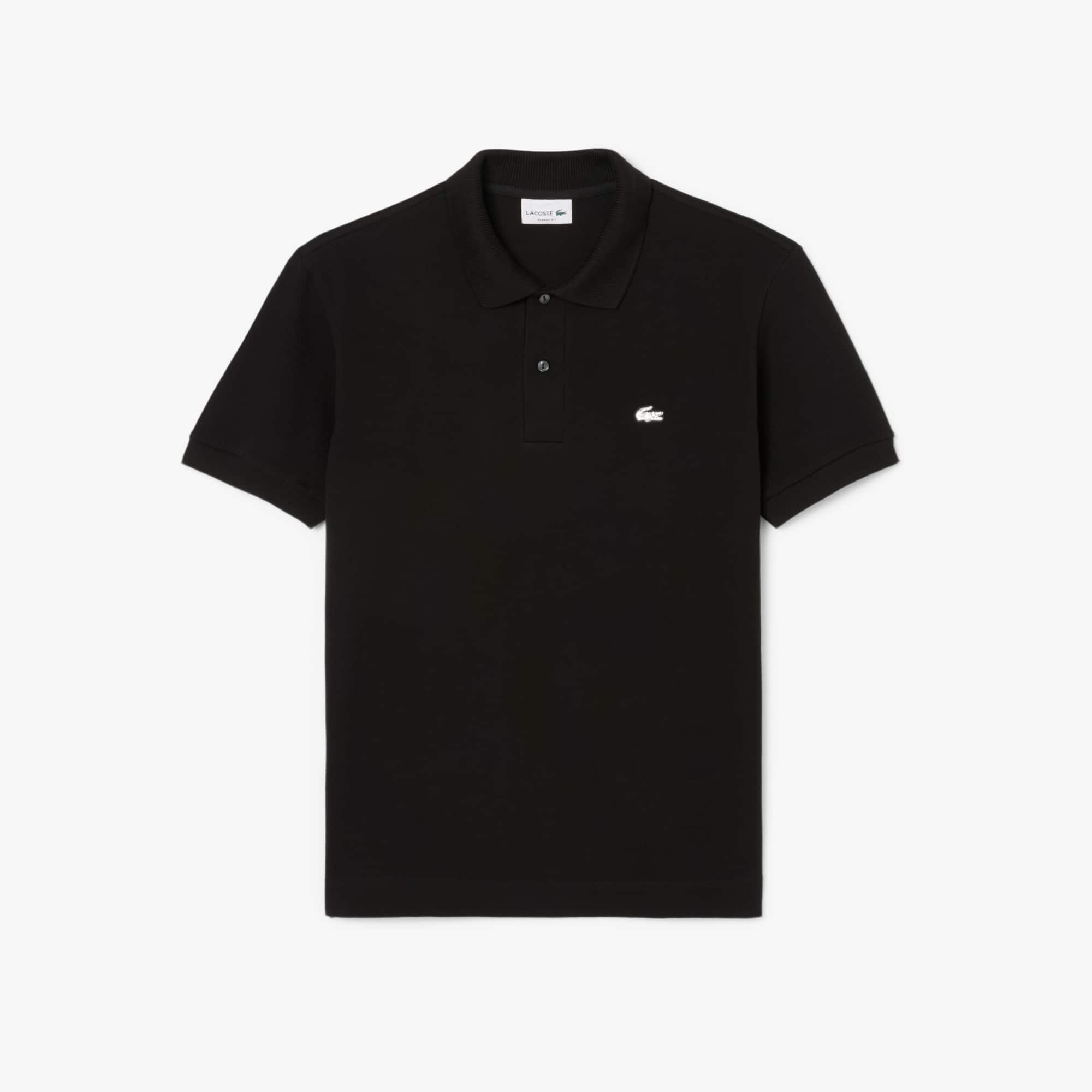 Classic Fit Diamanté Crocodile Piqué Polo Shirt - Men's Short