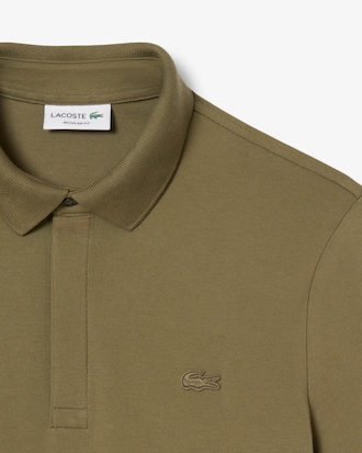 Regular Fit Paris Stretch Piqu&eacute; Polo Shirt