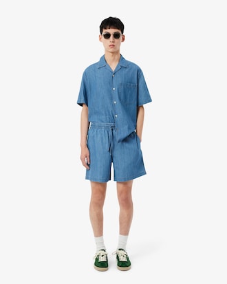 Relaxed Fit Denim Shorts