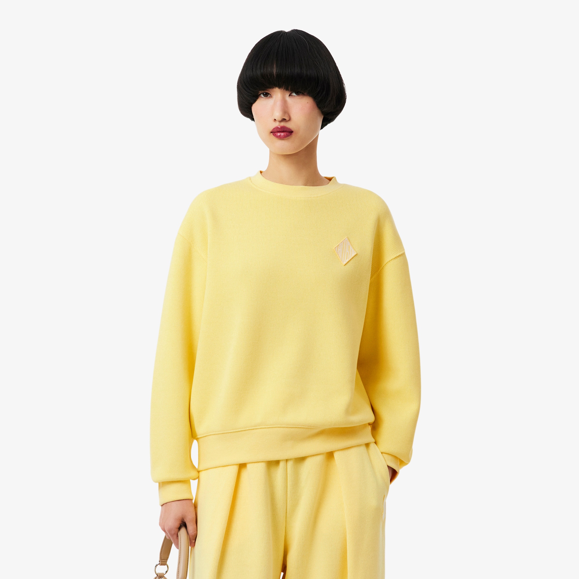 Oversized Interlock Sweatshirt - undefined - New In 2026 | Lacoste