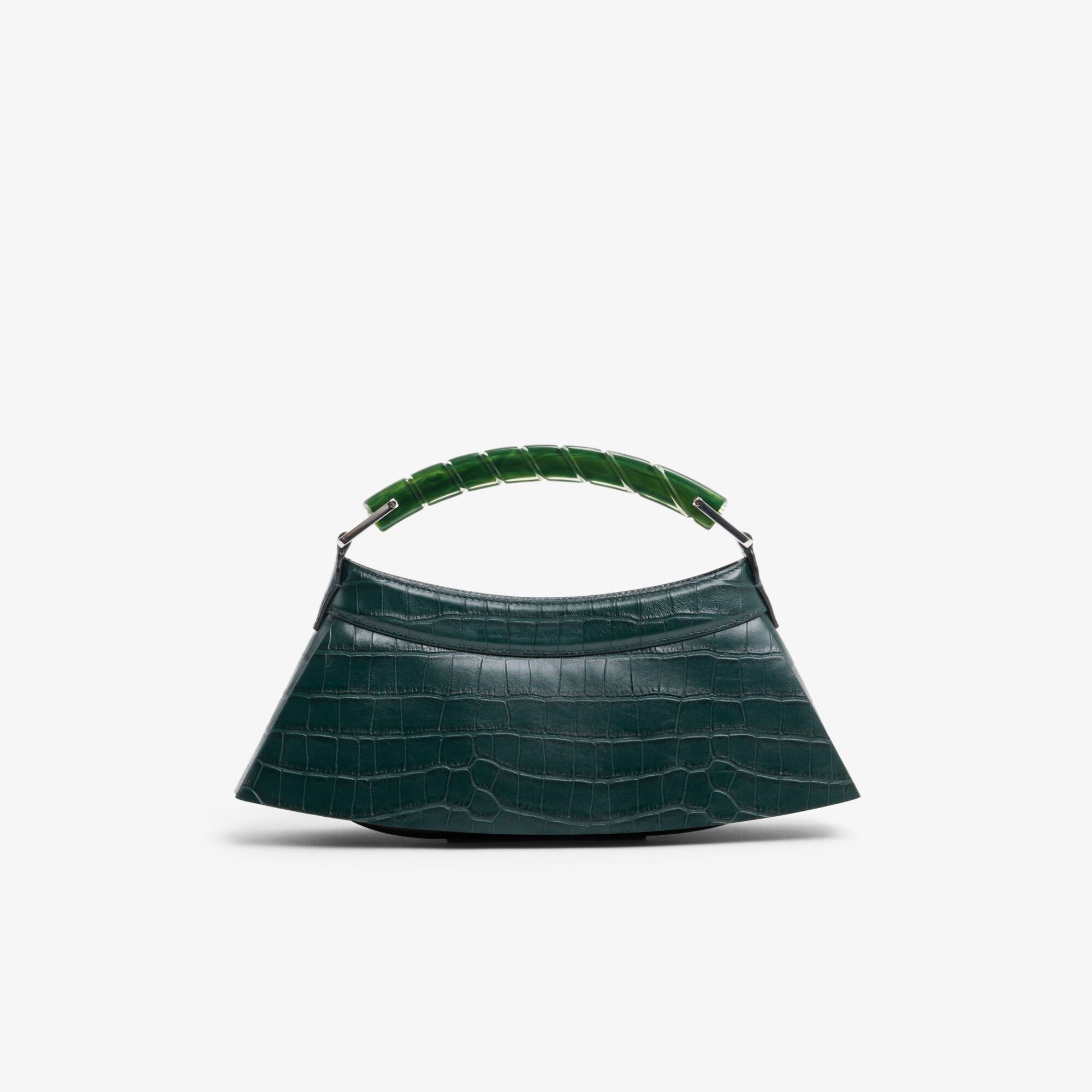 Runway H Lenglen Crocodile Effect Leather Bag - Men's Vertical