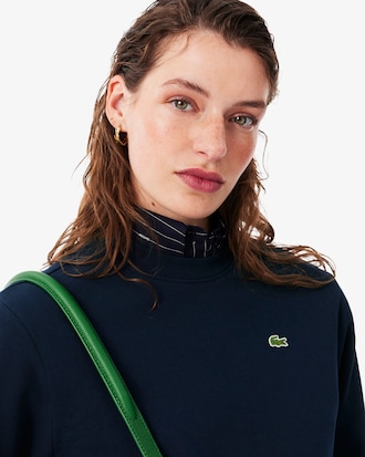 Relaxed Fit Fleece Crew Neck Sweatshirt