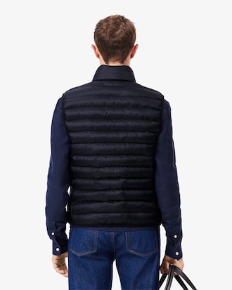 Water-Repellent Puffed Vest