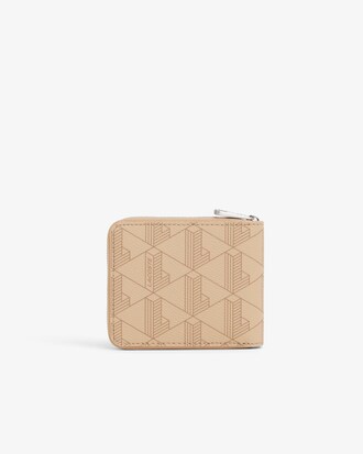 Zipped Monogram Billfold