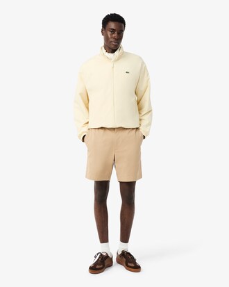 Regular Fit Stretch Cotton Shorts