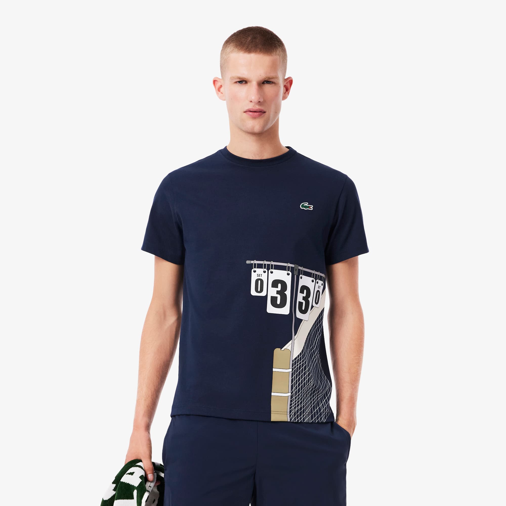 Ultra Dry Tennis Heritage Print T-shirt - Men's t-shirts - New In