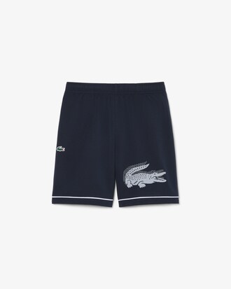 Striped Taffeta Sport Shorts