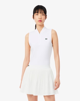 Sleeveless Ultra Dry Stretch Tennis Polo Shirt