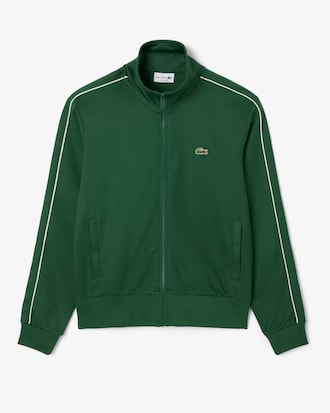 Paris Piqué Zip Front Track Jacket