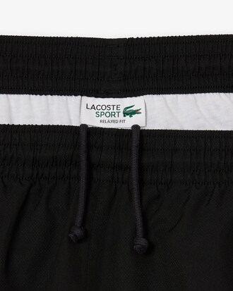 Lightweight Colour-Block Stripe Tennis Shorts