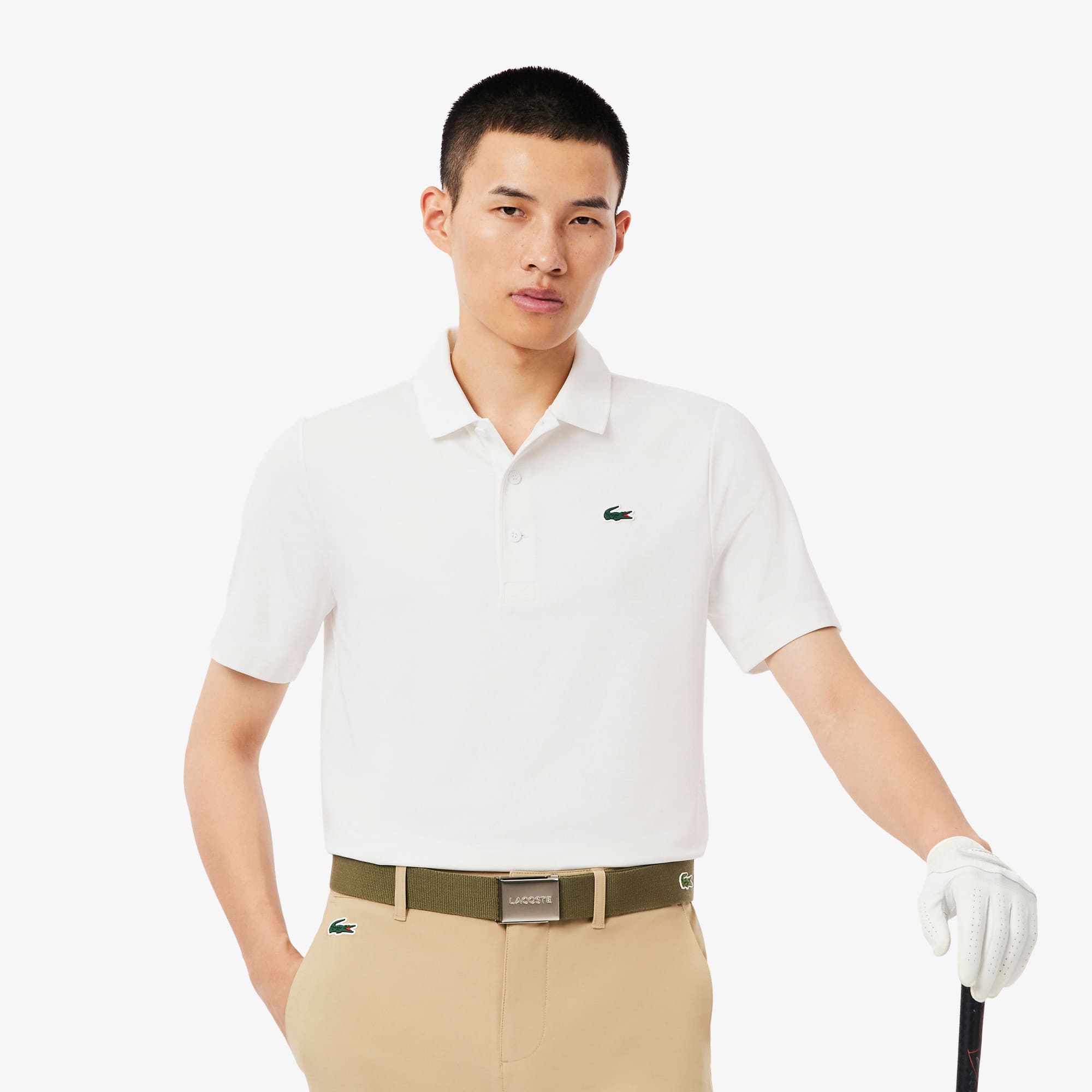 Regular Fit UV Protect Golf Polo Shirt - Men's Short Sleeves Polo