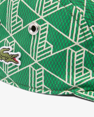 Printed Twill Jockey Cap