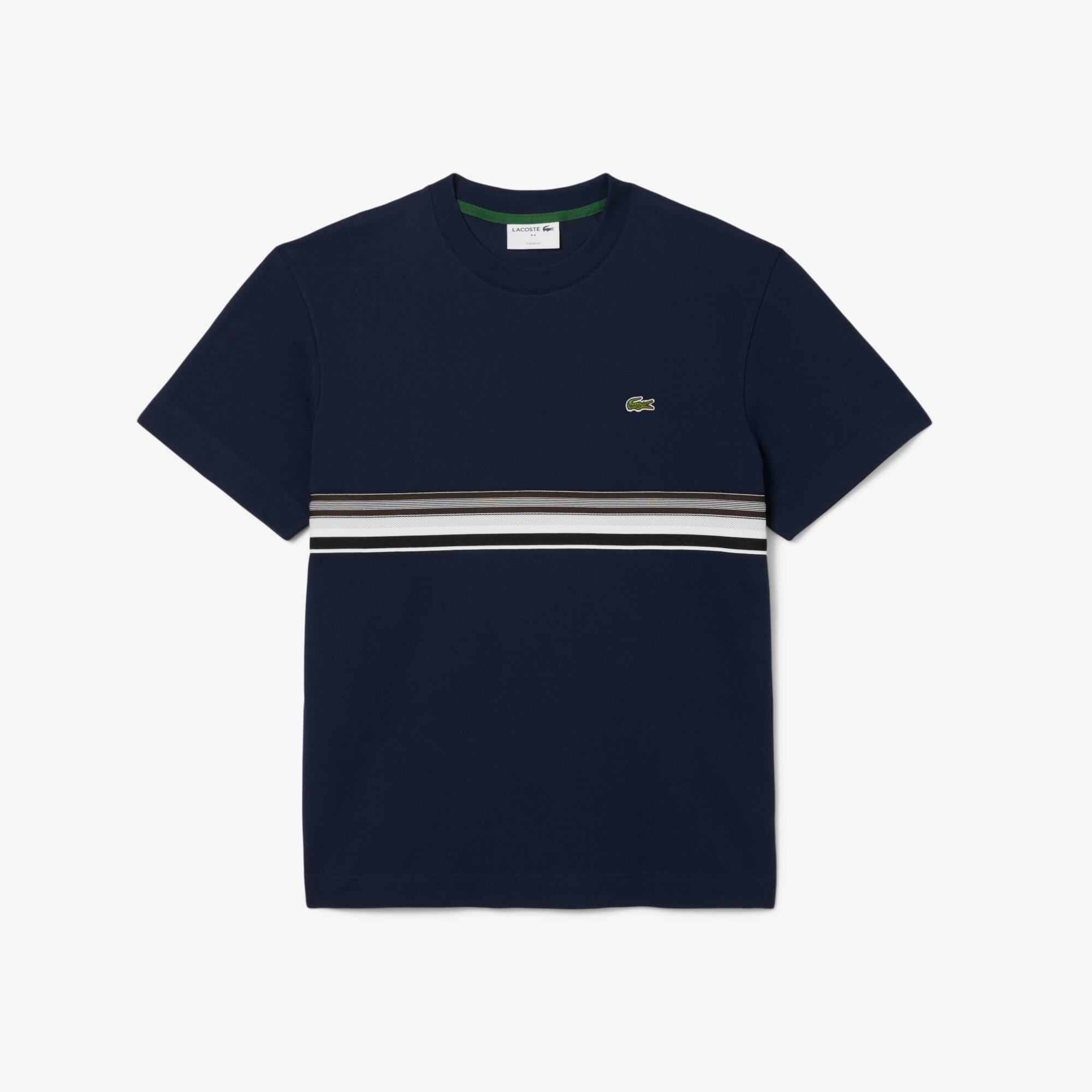 French Made Striped Band T-shirt - Men's t-shirts - New In 2026