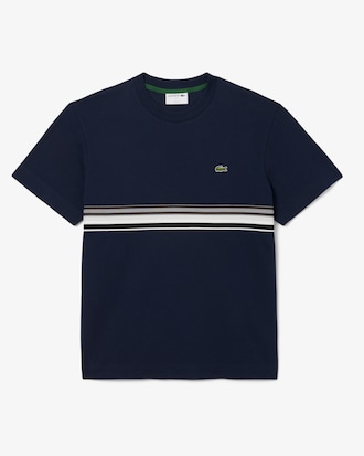 French Made Striped Band T-shirt