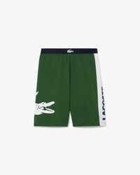 Straight Cut Fleece Loungewear Shorts