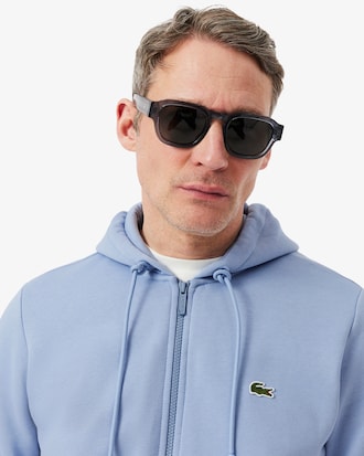 Zip-Up Fleece Hoodie