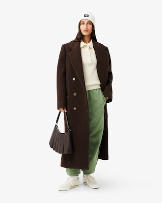 Ribbed Cotton Badge Beanie