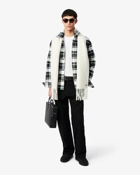 Cotton Plaid Twill Overshirt