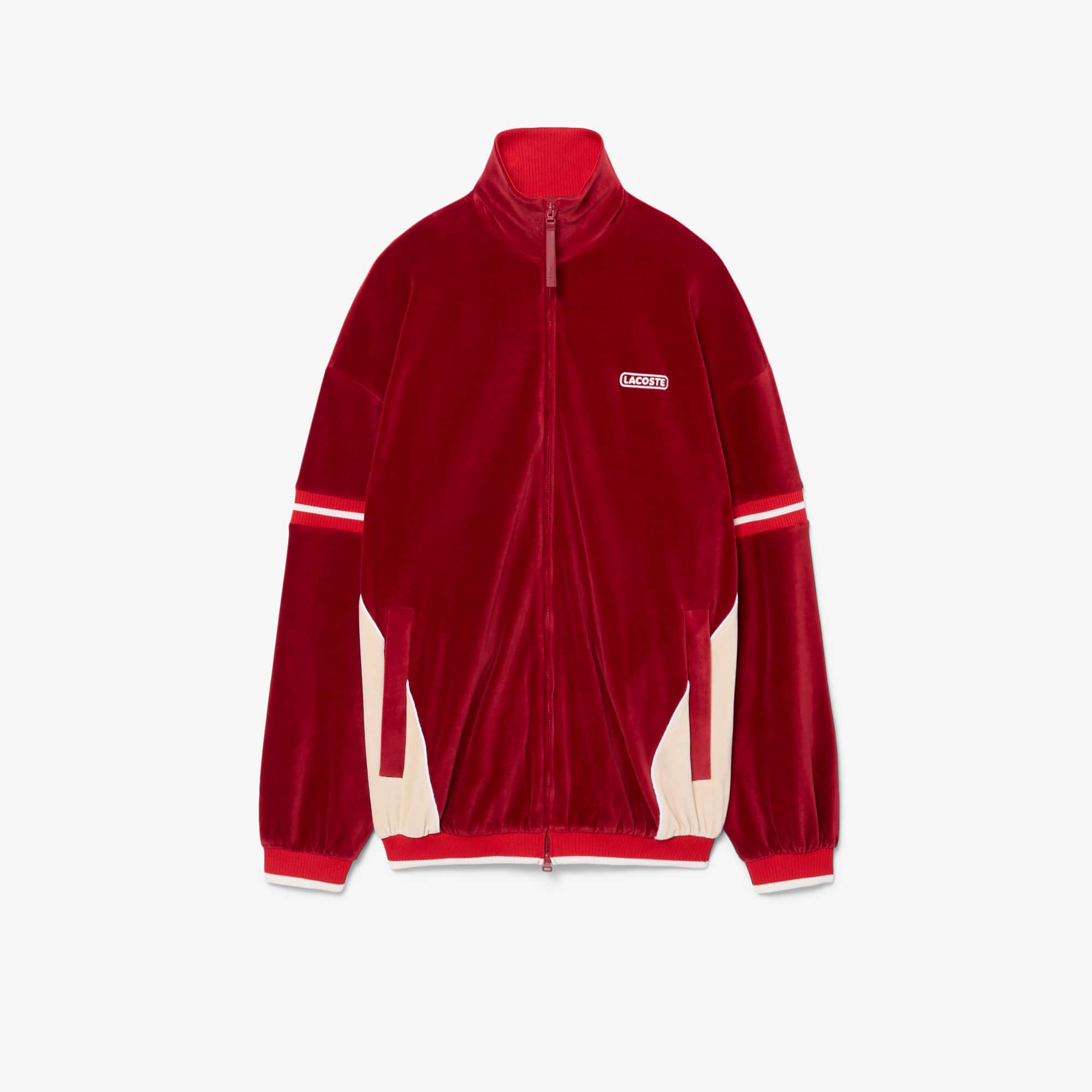 Runway Velour Track Jacket - Men's Sweatshirts - New In 2026 | Lacoste