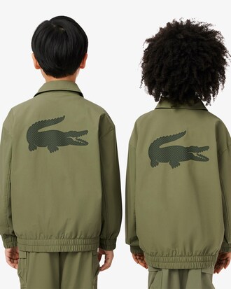 Crocodile Print Taffeta Jacket