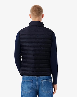 Water-Repellent Puffed Vest
