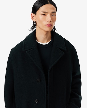 Runway Boiled Wool Coat