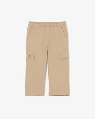 Cotton Twill Cargo Pants
