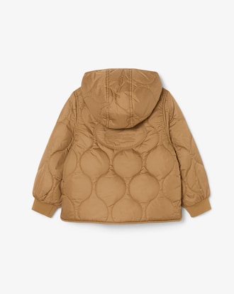 Unisex Quilted Hooded Parka