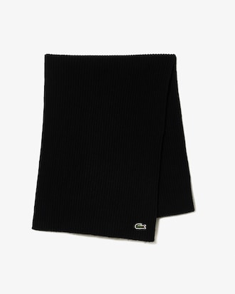 Ribbed Wool Scarf