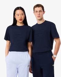 Embossed Branding Cotton T-shirt