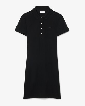 Slim Fit Stretch Piqu&eacute; Polo Dress