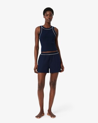 Ribbed Cotton Pyjama Set