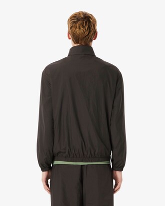 Water-Repellent Hooded Track Jacket