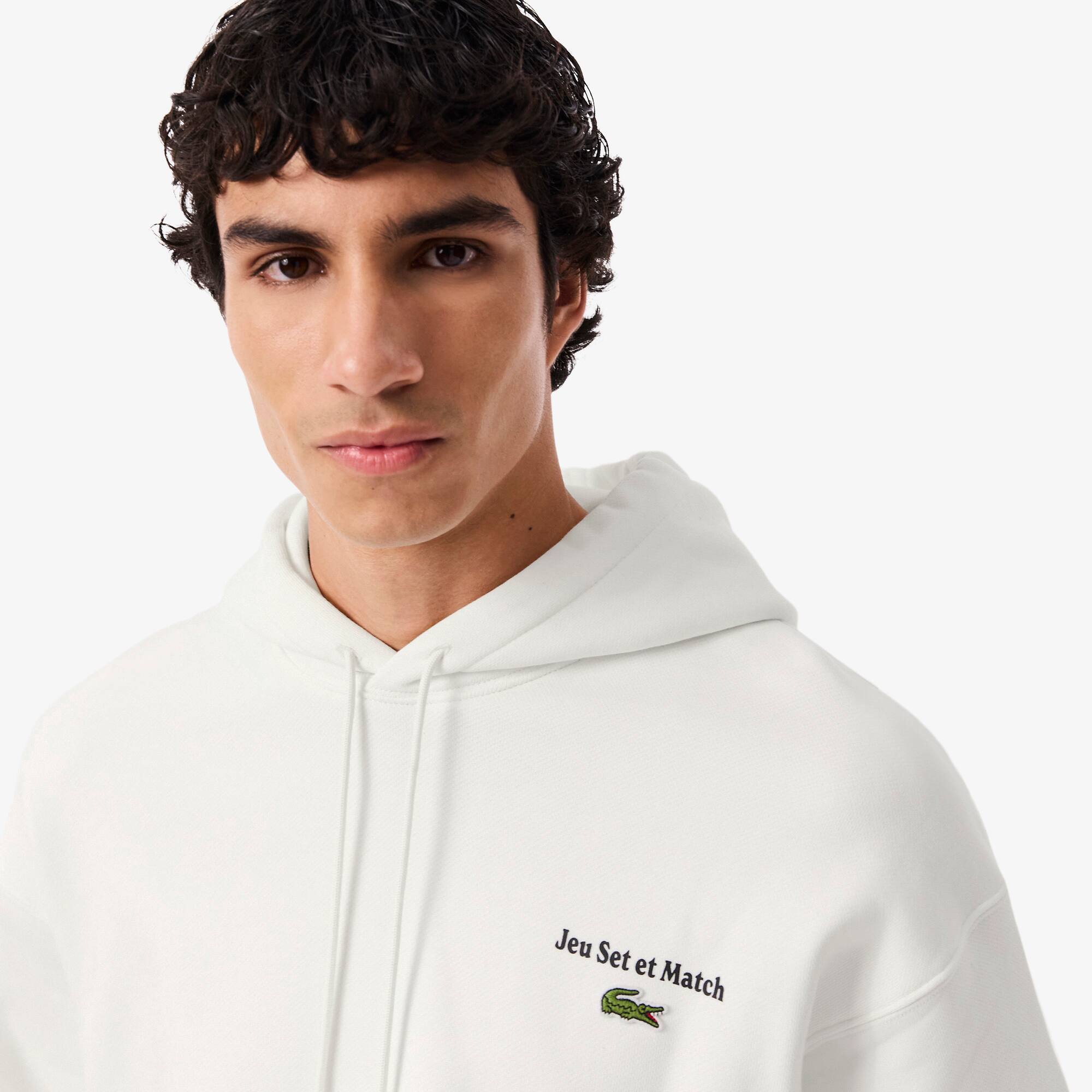 Multi Print Fleece Hoodie - Men's Sweatshirts - New In 2026 | Lacoste