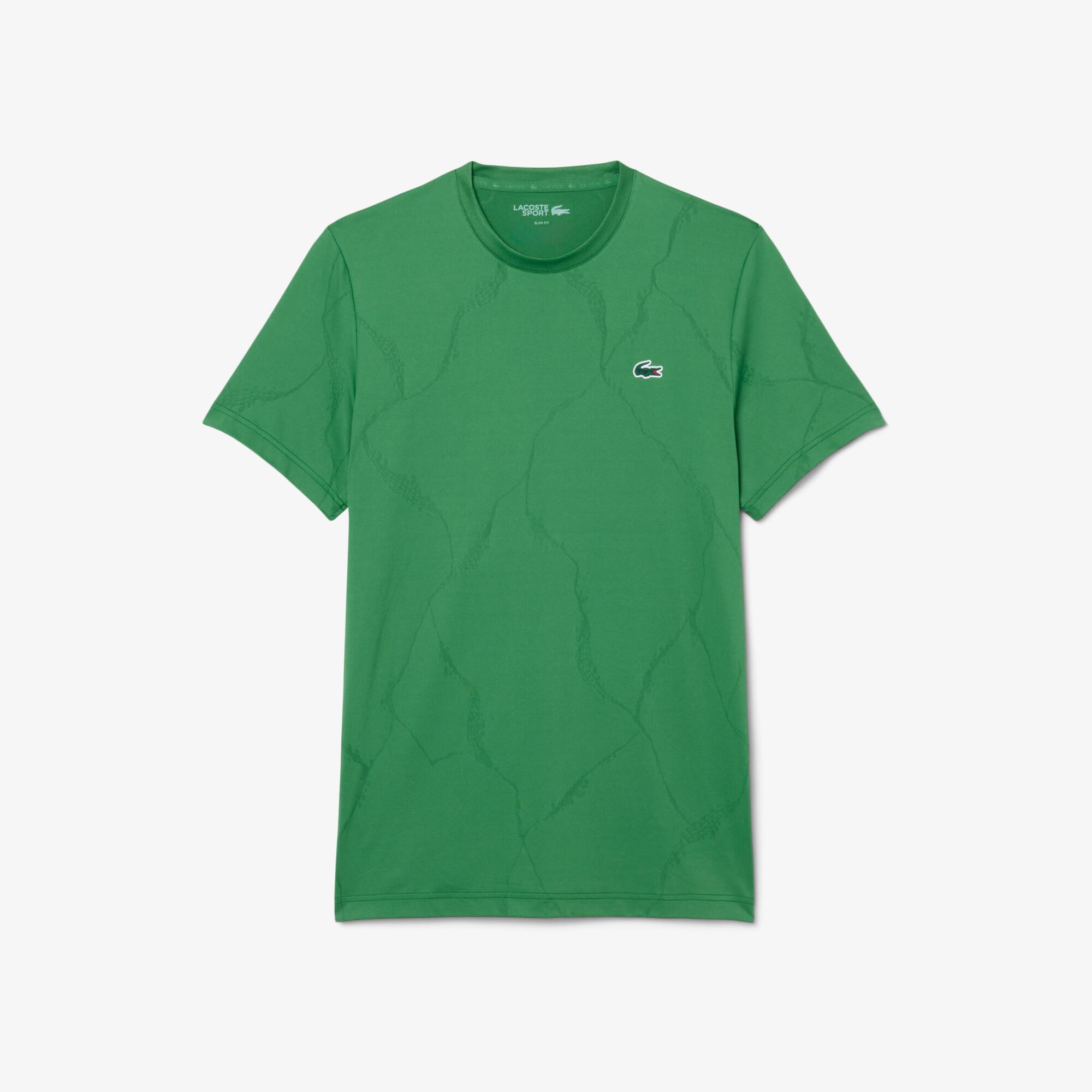 Ultra Dry Crocodile Jacquard Tennis T-shirt - Men's t-shirts - New