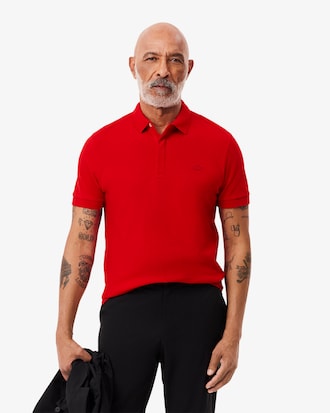 Regular Fit Paris Stretch Piqu&eacute; Polo Shirt