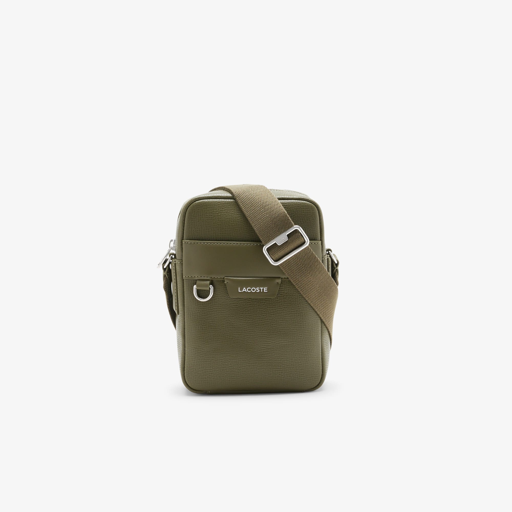 Ossian Leather Satchel - Men's Vertical Bags - New In 2025 | Lacoste